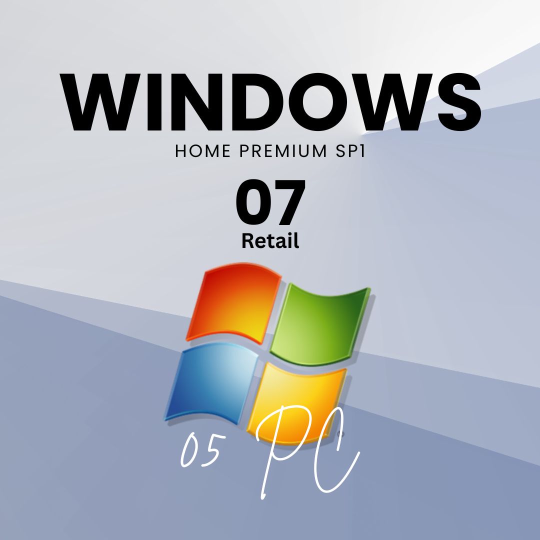Windows 7 Home Premium SP1 5PC [Retail Online]
